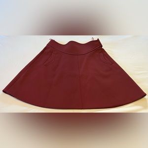 Carven flare skirt knit size 42, EUC